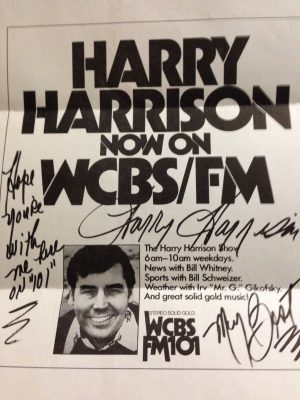 Harry Harrison WMCA WABC WCBS-FM