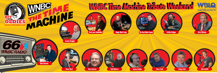 HitOldies and Stereo 1230 WBLQ Present: The WNBC Time Machine!  The Greatest Re-Creation Ever Done – All-New Performances!