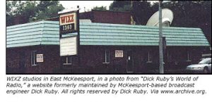 WIXZ  Studio 1970s