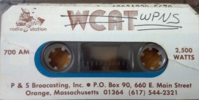 700 AM Orange Massachusetts WCAT WPNS WJOE WVBB WTUB.