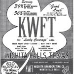 Bill Mack on 62 KWFT Wichita Falls, TX | August 3 1957