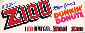 100.3 FM New York, WHTZ, Z100